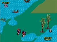 Enduro Racer sur Sega Master System